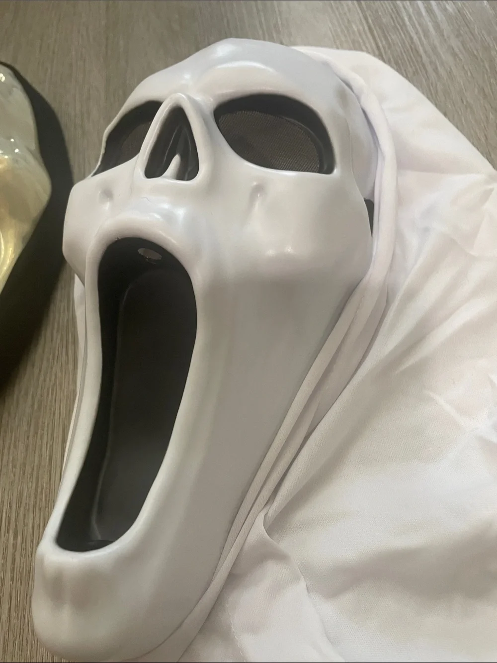 Halloween Mask Pack - Ghost Face, Rhinestone Clown, Pearl Skull | Accessories